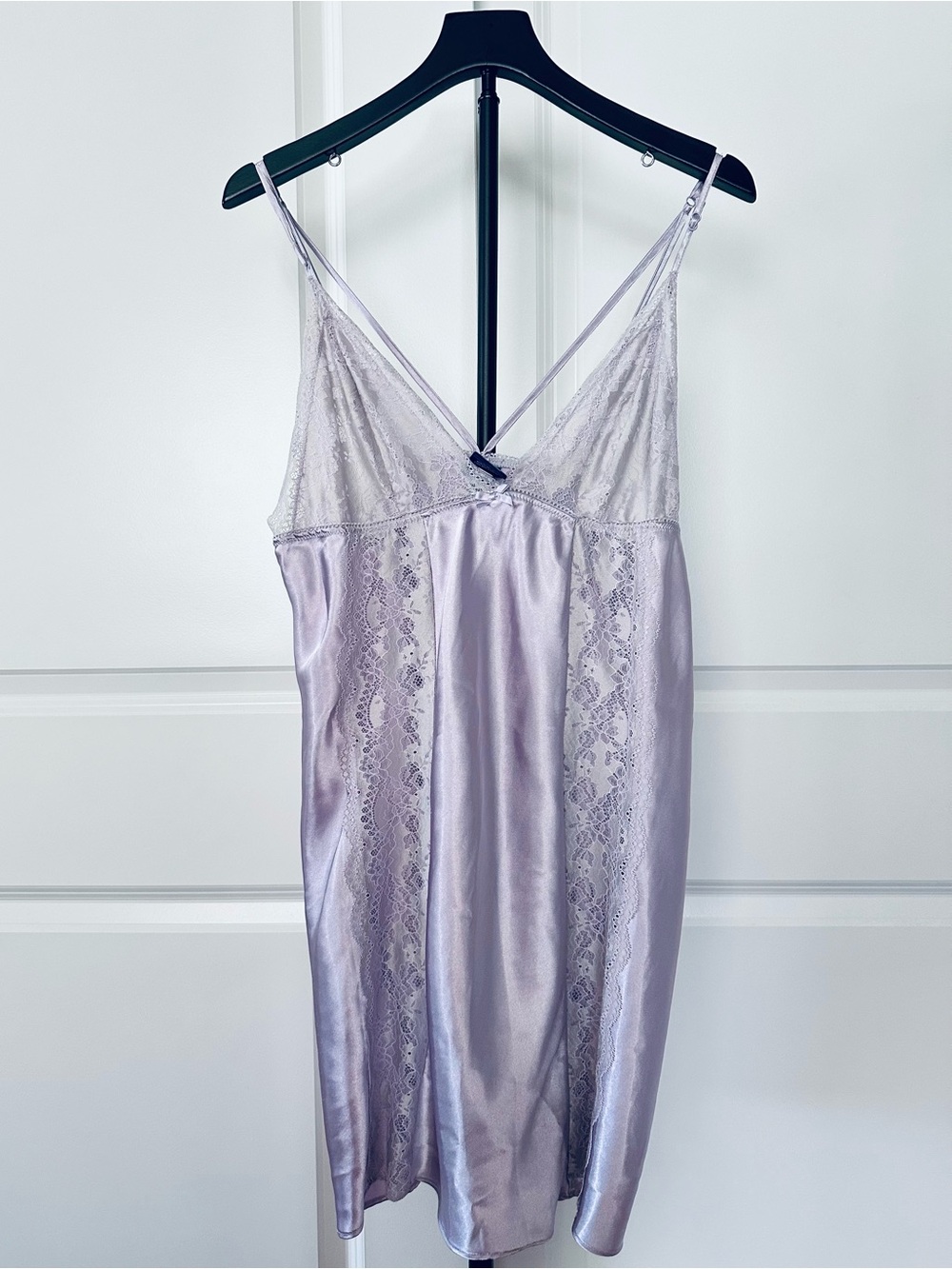 Women’s Apt. 9 Lavender Satin & Lace Chemise Size XL